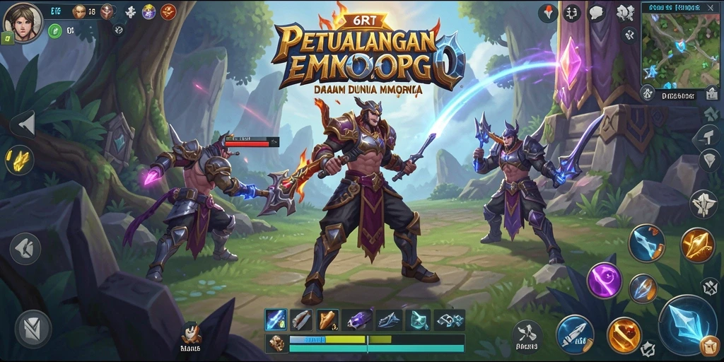 Tampilan menarik dari gameplay 6RT yang memukau dan interaktif.