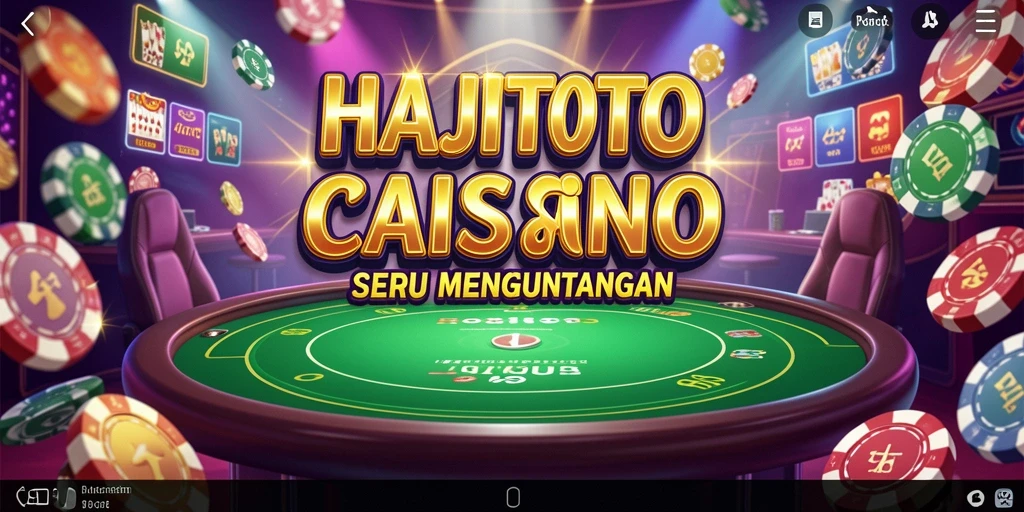 Tangkapan layar menampilkan atmosfer menyenangkan dalam permainan Kasino.