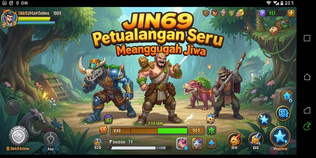 Tampilan gameplay <strong>JIN69</strong> yang menarik dengan aksi petualangan yang mendebarkan.