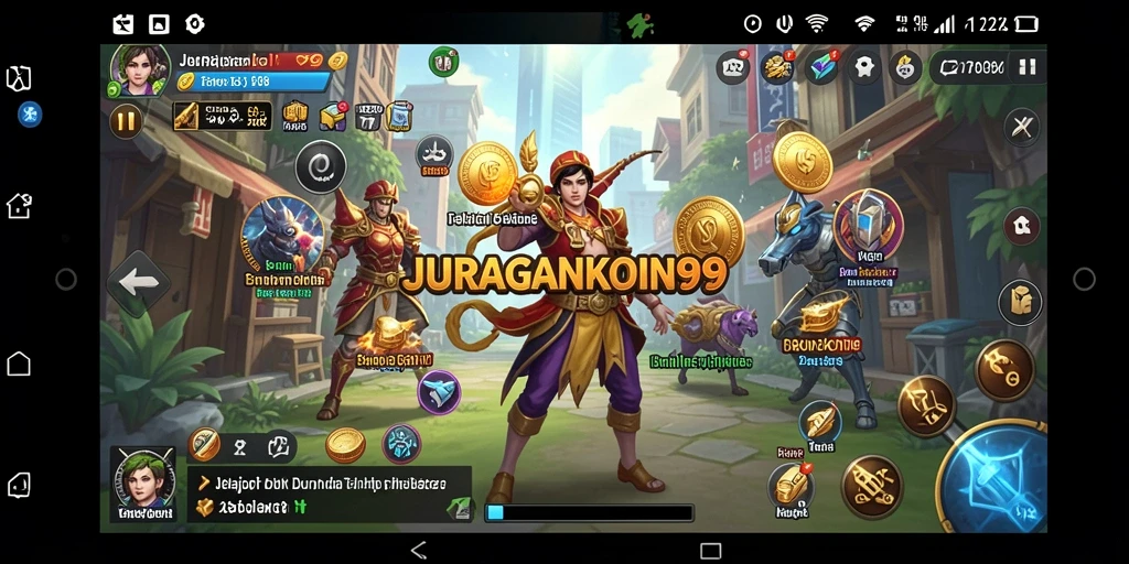 Tampilan menarik dari gameplay JURAGANKOIN99 yang menakjubkan.