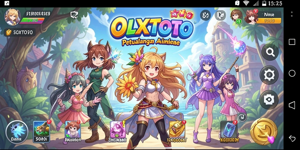 Screenshot OLXTOTO menunjukkan aksi karakter anime yang mendebarkan.