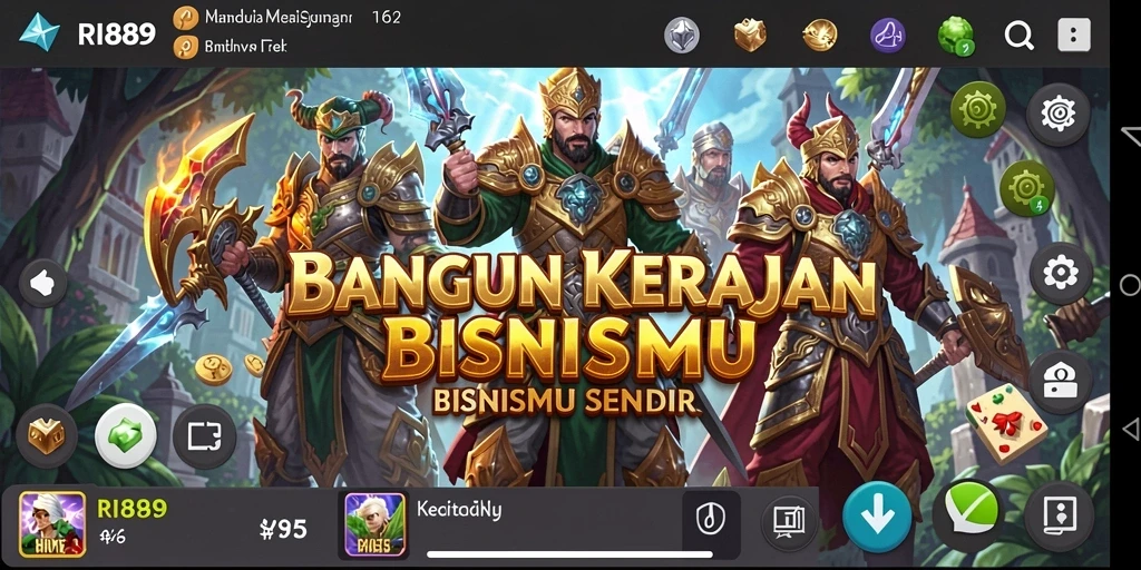 Tangkapan layar gameplay RI889 yang menarik dan interaktif.