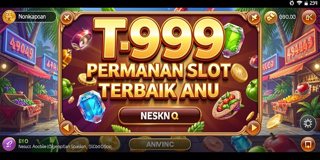 Tampilan gameplay Slot T9999 yang menarik dan seru.