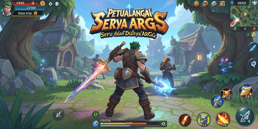 Screenshot XR88 menampilkan pertempuran seru dengan visual yang memukau.